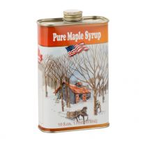 Decorative Tin Maple Syrup
