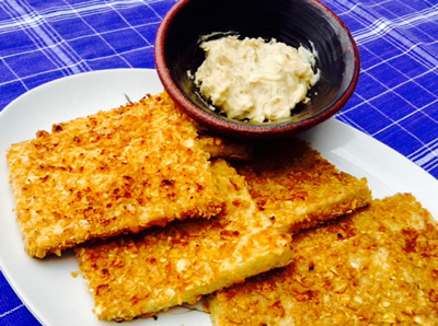 Crunchy French Toast with Whiskey Butter