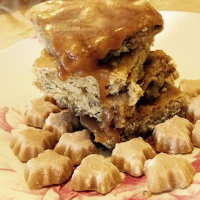 Maple Pecan Blondies