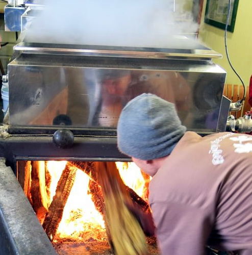 Wood-fired Syrup Evaporator